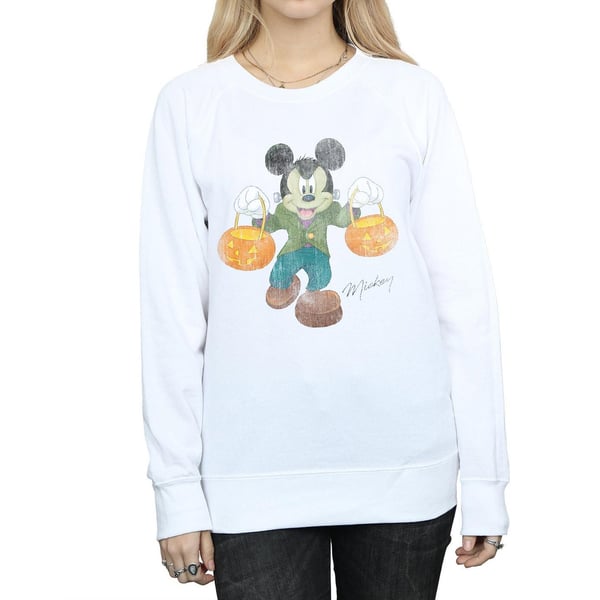 Disney Womens/Ladies Frankenstein Mickey Mouse Sweatshirt