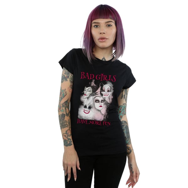 Disney Womens/Ladies Bad Girls Have More Fun Cotton T-Shirt