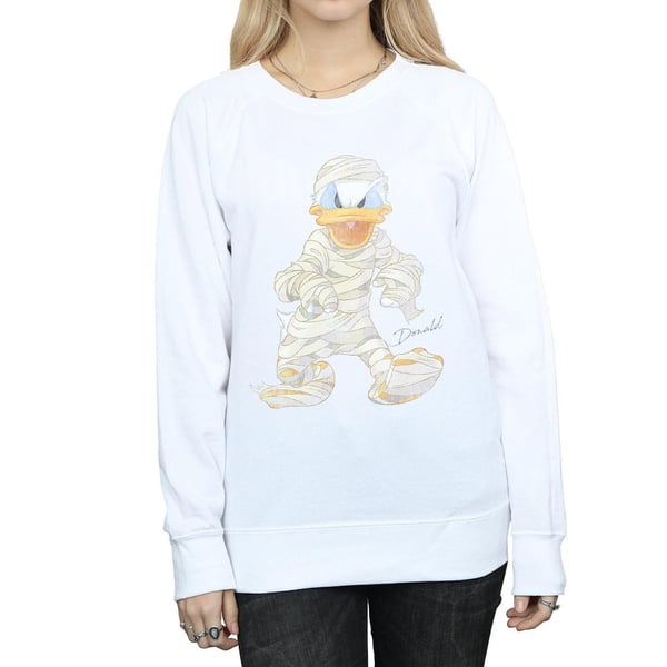 Disney Womens/Ladies Mummy Donald Duck Sweatshirt