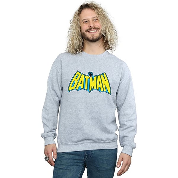 Batman Mens Retro Logo Sweatshirt