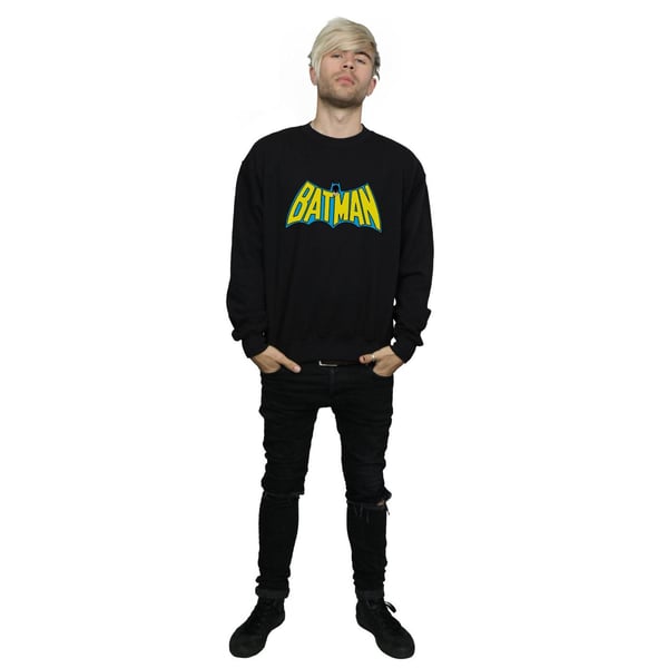 Batman Mens Retro Logo Sweatshirt