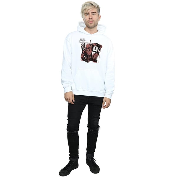 Marvel Mens Deadpool Breaktime Tacos Hoodie