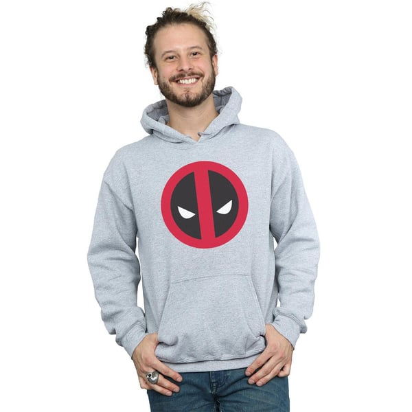 Marvel Miesten Deadpool Suuri Puhdas Logo Huppari