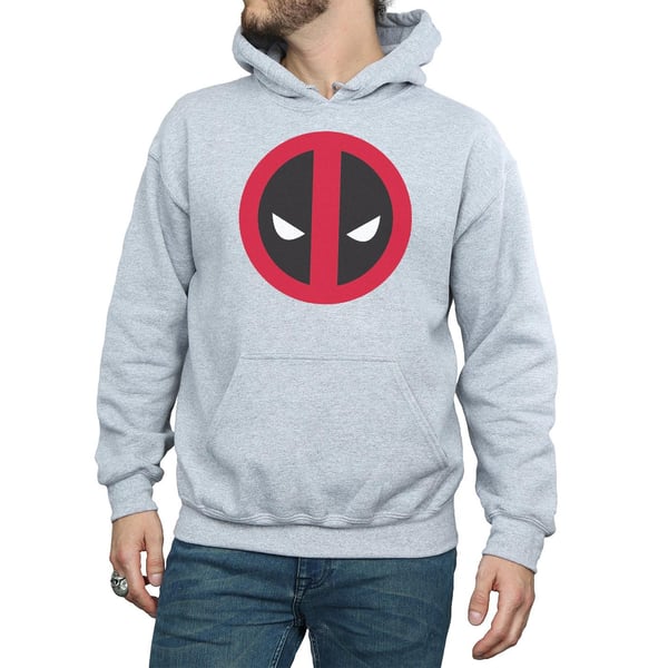 Marvel Miesten Deadpool Suuri Puhdas Logo Huppari
