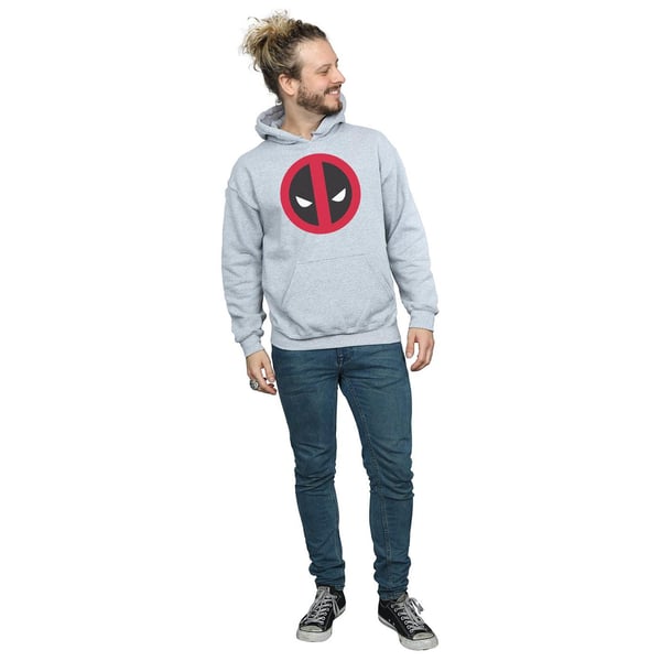 Marvel Miesten Deadpool Suuri Puhdas Logo Huppari