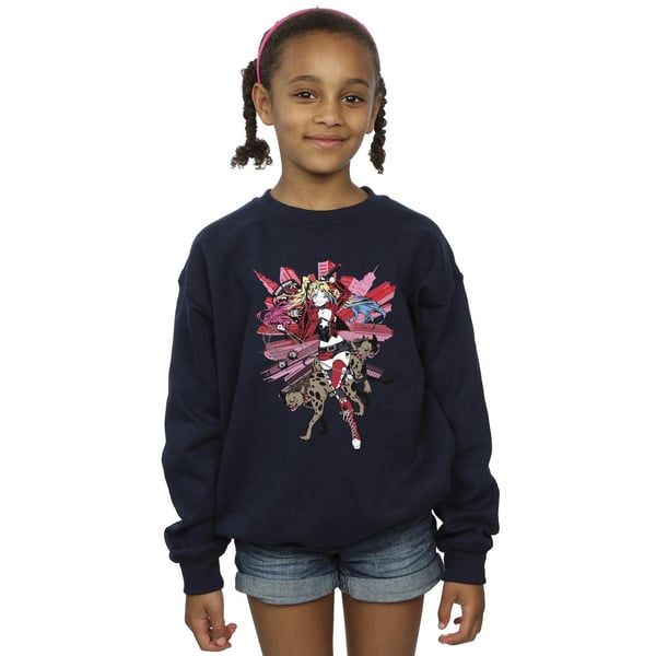 DC Comics Girls Harley Quinn Hyenas Sweatshirt