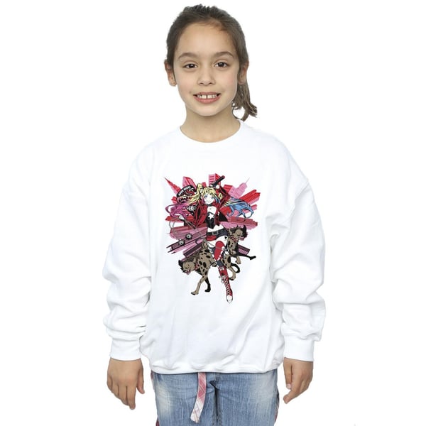 DC Comics Girls Harley Quinn Hyenas Sweatshirt