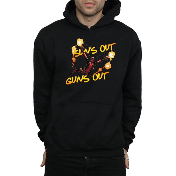 Marvel Miesten Deadpool Sun´s Out Guns Out -huppari