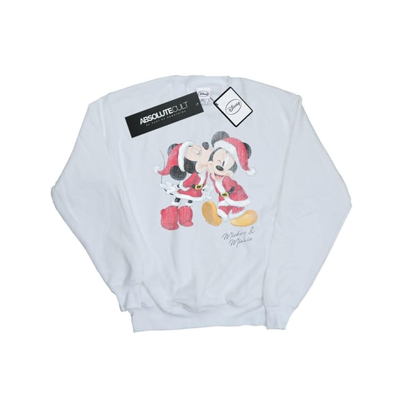 Disney Dam/Dam Mickey Och Minnie Julkyss Tröja