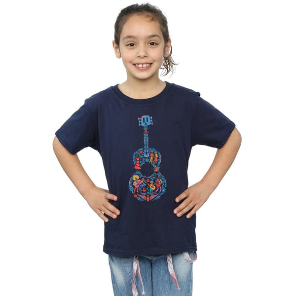 Coco Girls Guitar Cotton T-Shirt