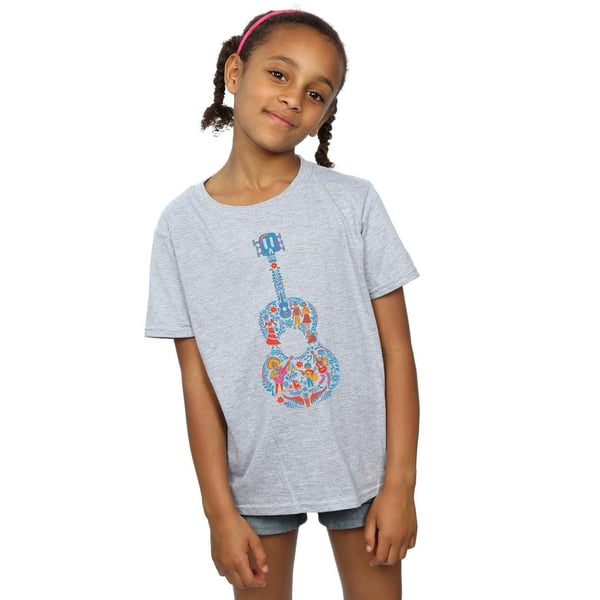 Coco Girls Guitar Cotton T-Shirt