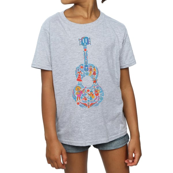 Coco Girls Guitar Cotton T-Shirt