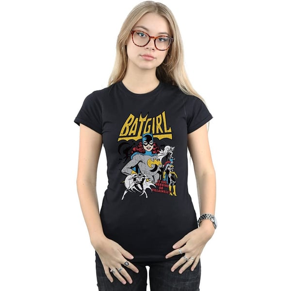 DC Comics Womens/Ladies Heroine Or Villainess Batgirl Cotton T-Shirt