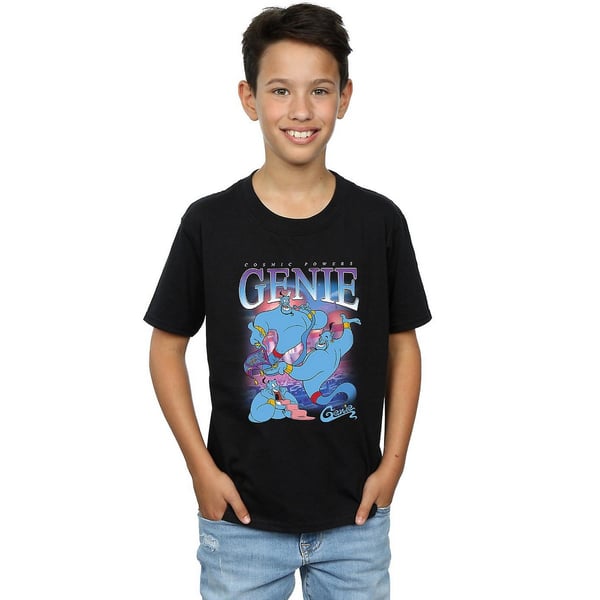 Aladdin Boys Genie Montage Cotton T-Shirt