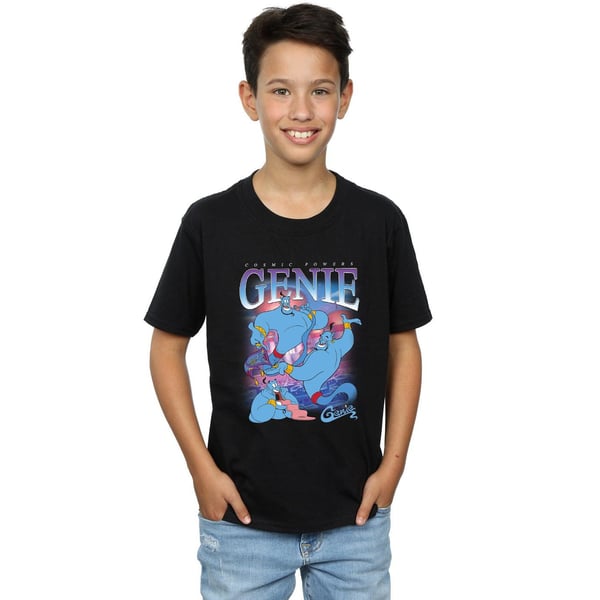 Aladdin Boys Genie Montage Cotton T-Shirt