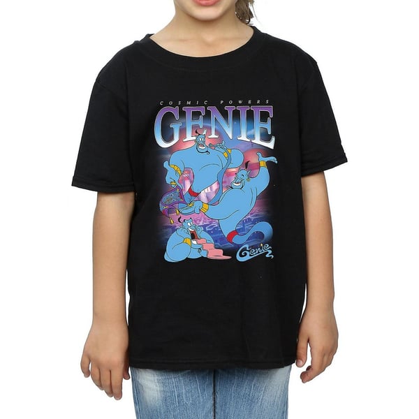 Aladdin Girls Genie Montage Cotton T-Shirt