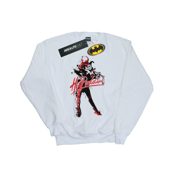 DC Comics Womens/Ladies Harley Quinn Hi Puddin Sweatshirt