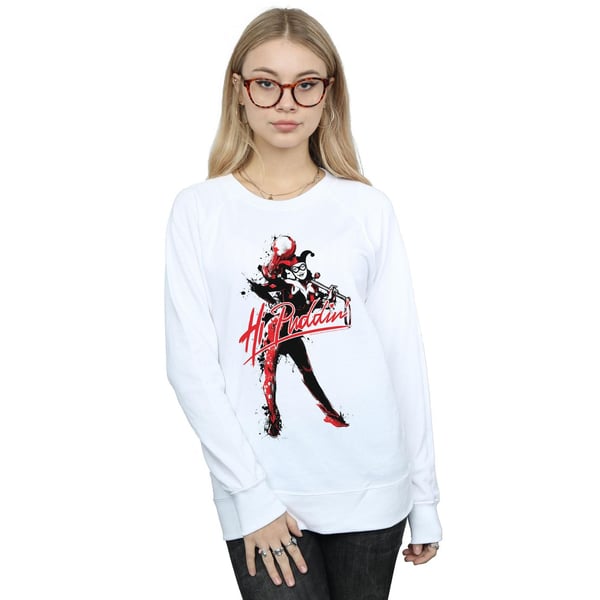 DC Comics Womens/Ladies Harley Quinn Hi Puddin Sweatshirt
