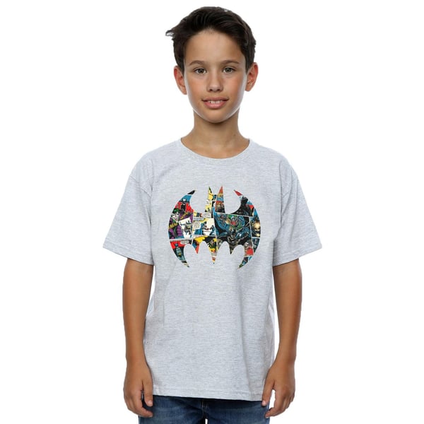 DC Comics Boys Batman Comic Book Logo T-Shirt