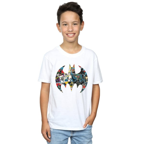 DC Comics Boys Batman Comic Book Logo T-Shirt