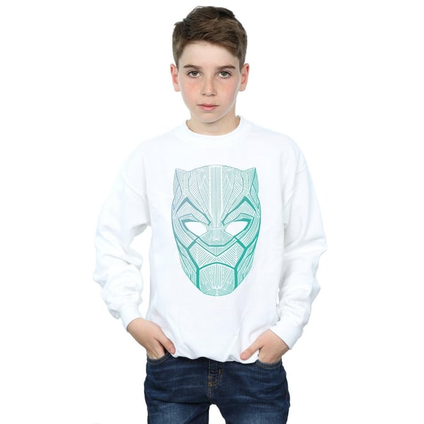 Marvel Boys Black Panther Tribal Mask Sweatshirt