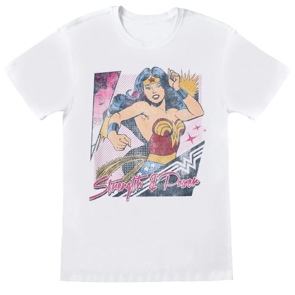 Wonder Woman Flickor Styrka & Kraft T-shirt i Bomull