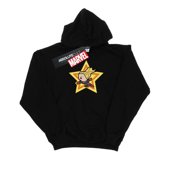 Marvel Womens/Ladies Kawaii Captain Marvel Hoodie