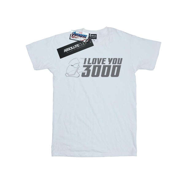 Marvel Mens Avengers Endgame I Love You 3000 Kypärä T-paita