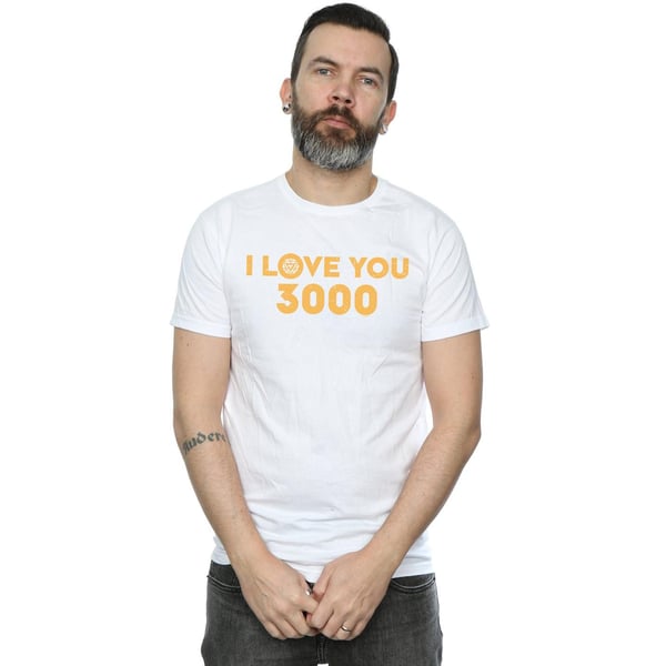 Marvel Mens Avengers Endgame I Love You 3000 Arc Reactor T-Shirt