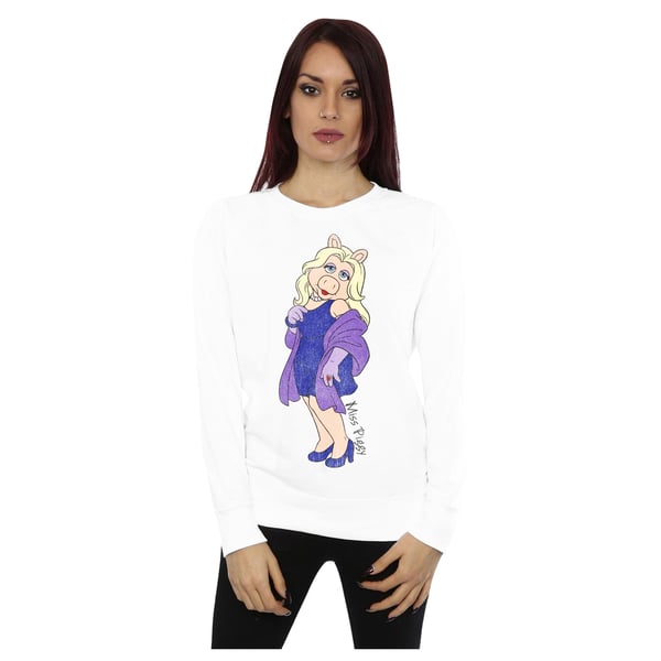 Disney Womens/Ladies The Muppets Classic Miss Piggy Sweatshirt