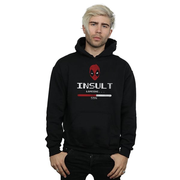 Marvel Mens Deadpool Insult Loading Hoodie