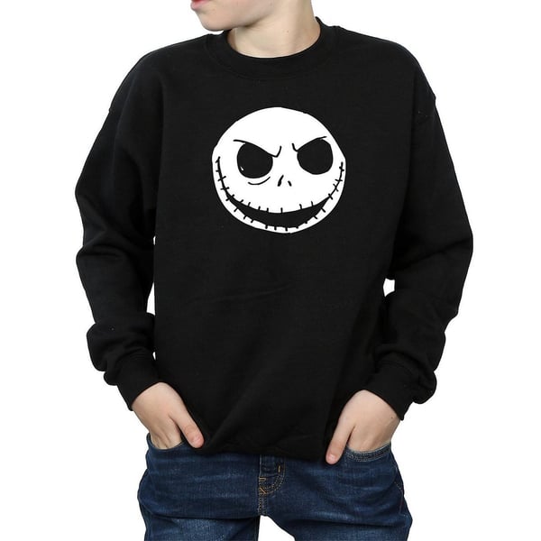 Nightmare Before Christmas Boys Jack Skellington Face Cotton Sweatshirt