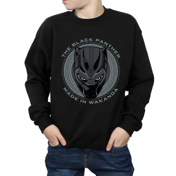 Marvel Boys Black Panther Made in Wakanda Sweatshirt