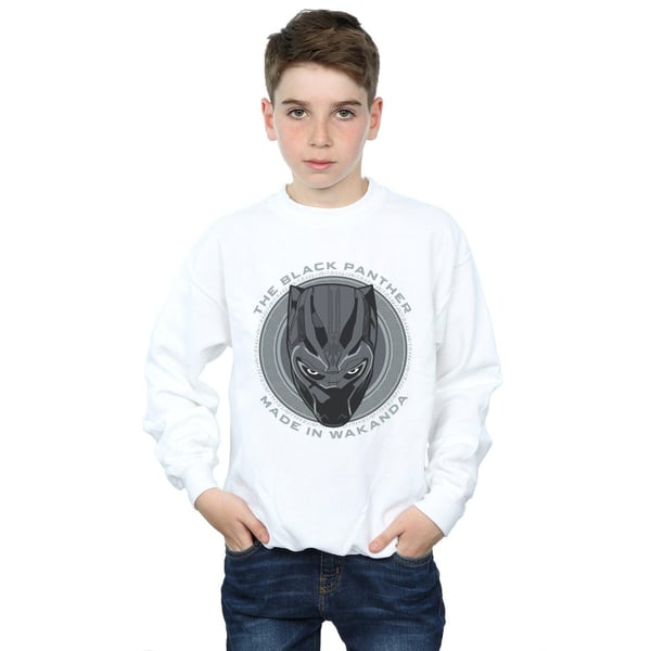 Marvel Boys Black Panther Made in Wakanda Sweatshirt