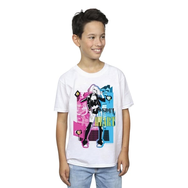 DC Comics Boys Harley Quinn Rebel Heart T-Shirt
