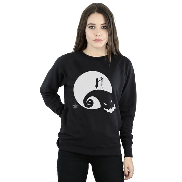Disney Womens/Ladies Nightmare Before Christmas Moon Oogie Boogie Sweatshirt
