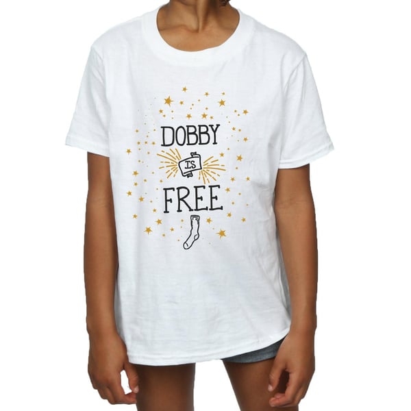 Harry Potter Girls Dobby Is Free Cotton T-Shirt