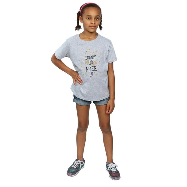 Harry Potter Girls Dobby Is Free Cotton T-Shirt