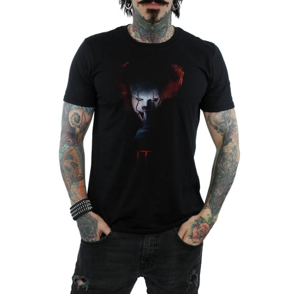 It Miesten Pennywise Quiet Puuvilla T-paita