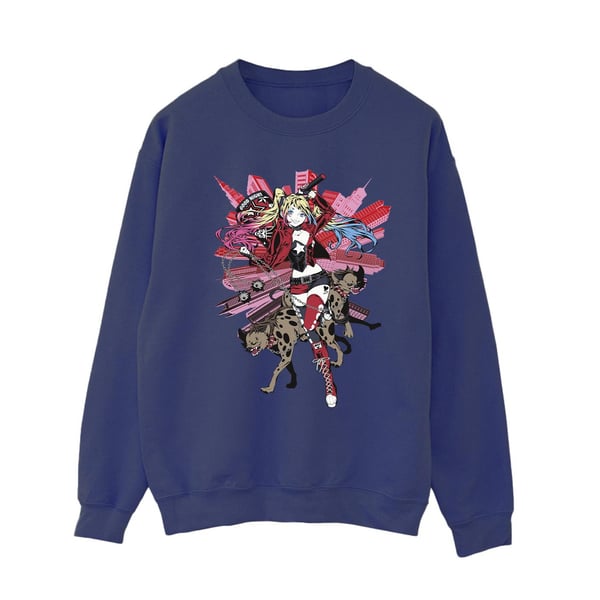 DC Comics Womens/Ladies Harley Quinn Hyenas Sweatshirt