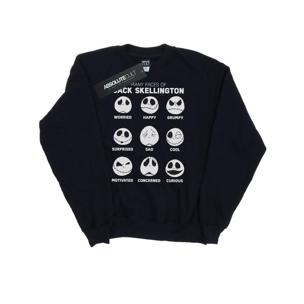 Disney Womens/Ladies Nightmare Before Christmas The Many Faces Of Jack Sweatshirt