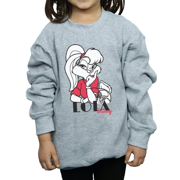 Looney Tunes Girls Classic Lola Bunny Cotton Sweatshirt