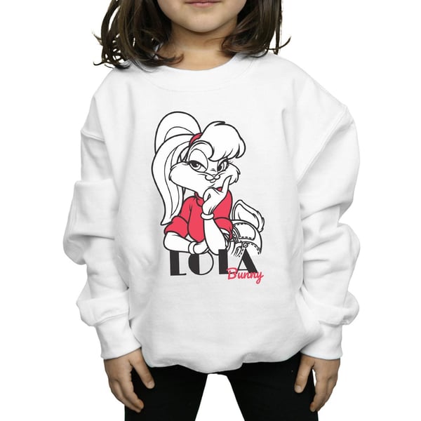 Looney Tunes Girls Classic Lola Bunny Cotton Sweatshirt