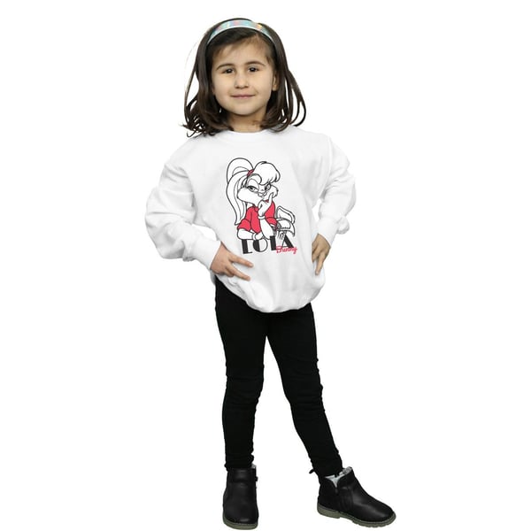 Looney Tunes Girls Classic Lola Bunny Cotton Sweatshirt