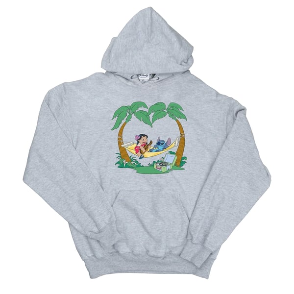 Disney Womens/Ladies Lilo And Stitch Play Some Music Hoodie