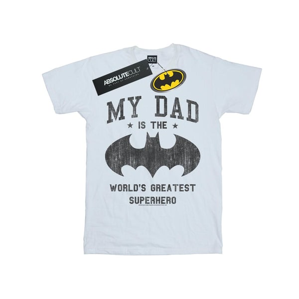 DC Comics Boys Batman My Dad Is A Superhero T-Shirt