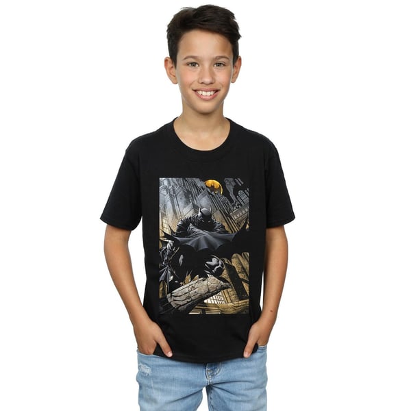 DC Comics Boys Batman Night Gotham City T-Shirt