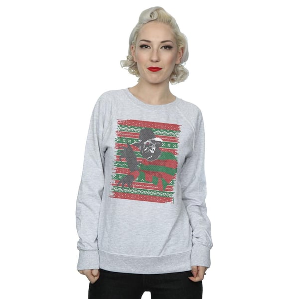 A Nightmare On Elm Street Womens/Ladies Christmas Fair Isle Sweatshirt