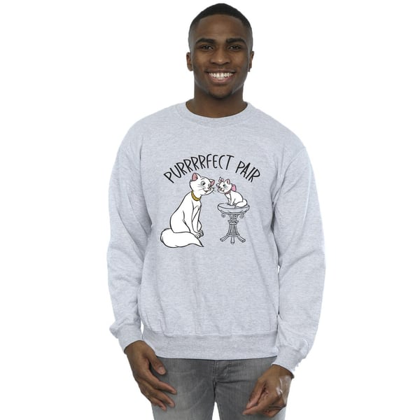 Disney Mens The Aristocats Purrfect Pair Sweatshirt