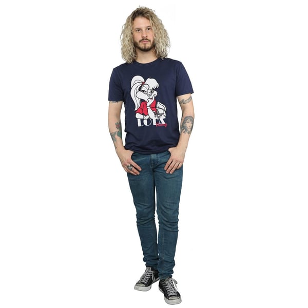 Looney Tunes Mens Classic Lola Bunny Cotton T-Shirt